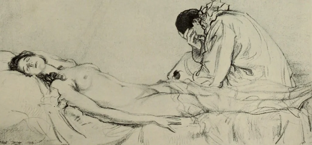 An illustration from International studio, 1897, leaf 82