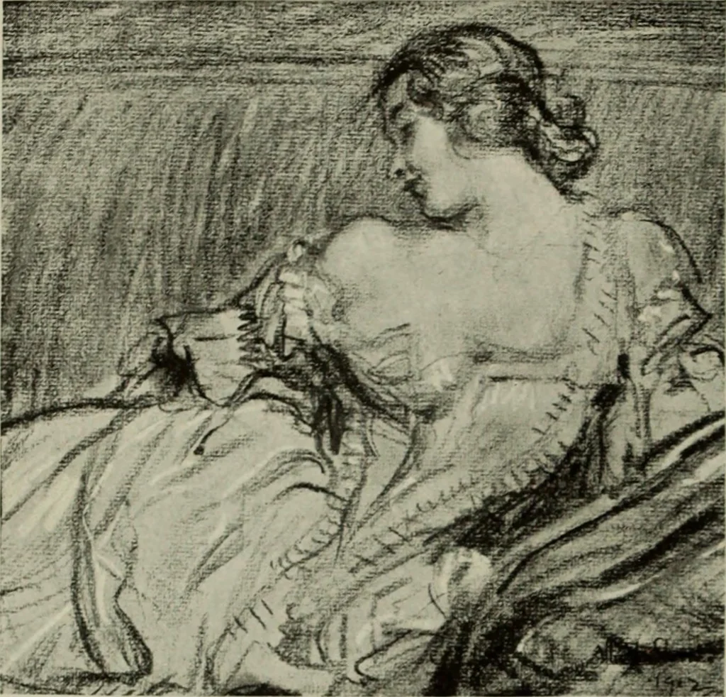 An illustration from International studio, 1897, leaf 83