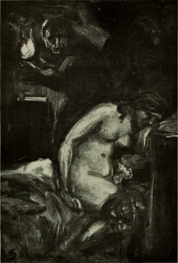 An illustration from International studio, 1897, leaf 87