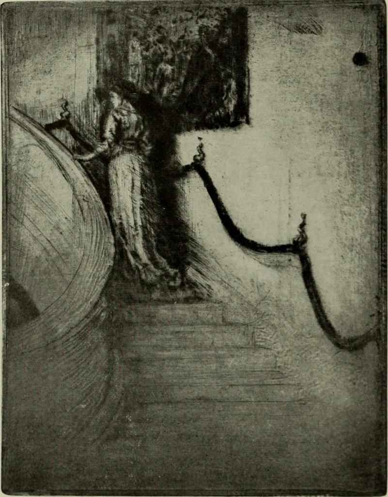An illustration from International studio, 1897, leaf 91