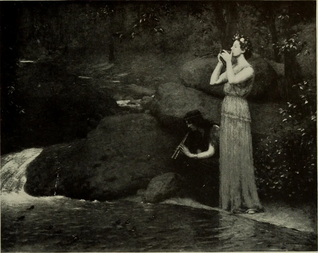 An illustration from International studio, 1897, leaf 98