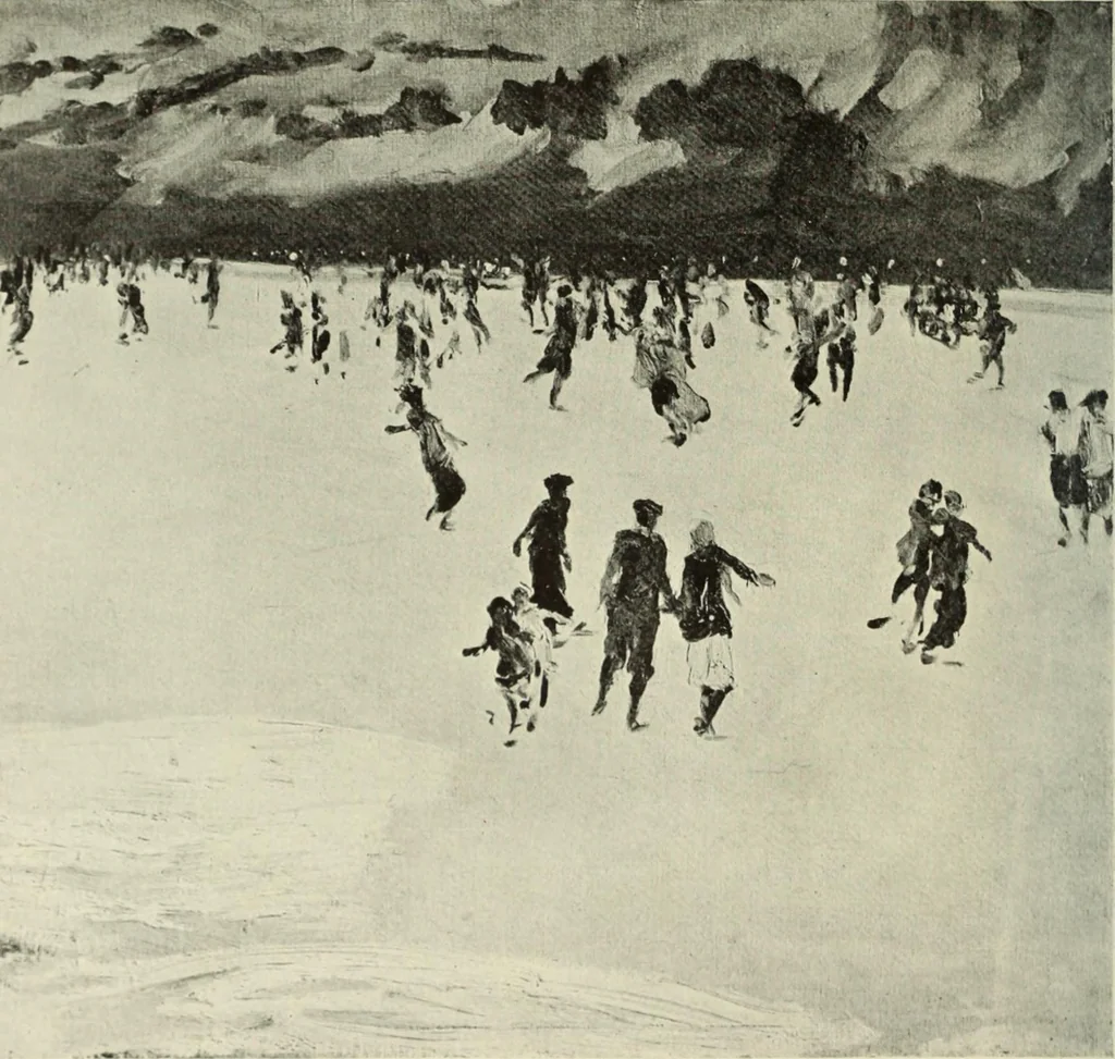 An illustration from International studio, 1897, leaf 111