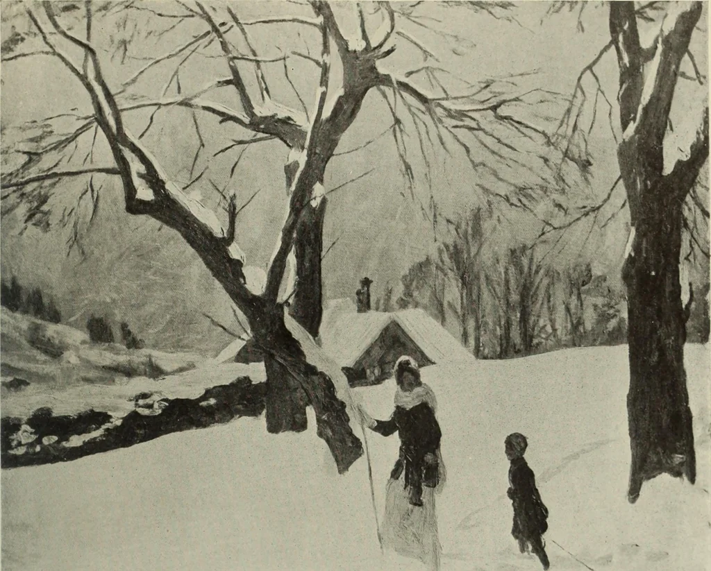 An illustration from International studio, 1897, leaf 114