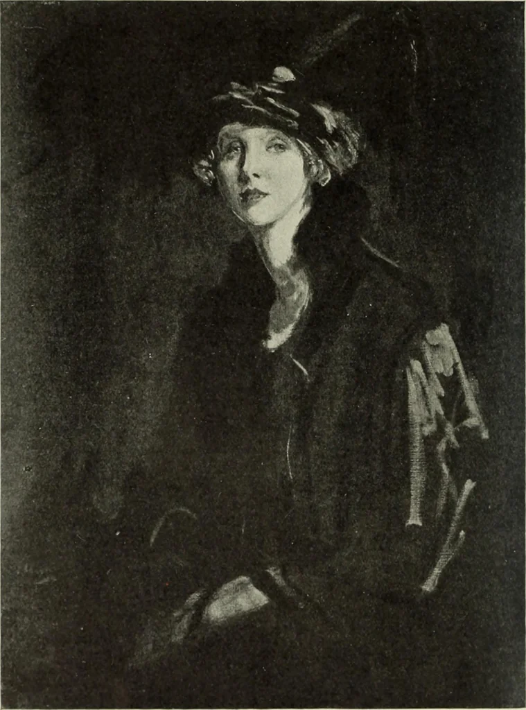 An illustration from International studio, 1897, leaf 117