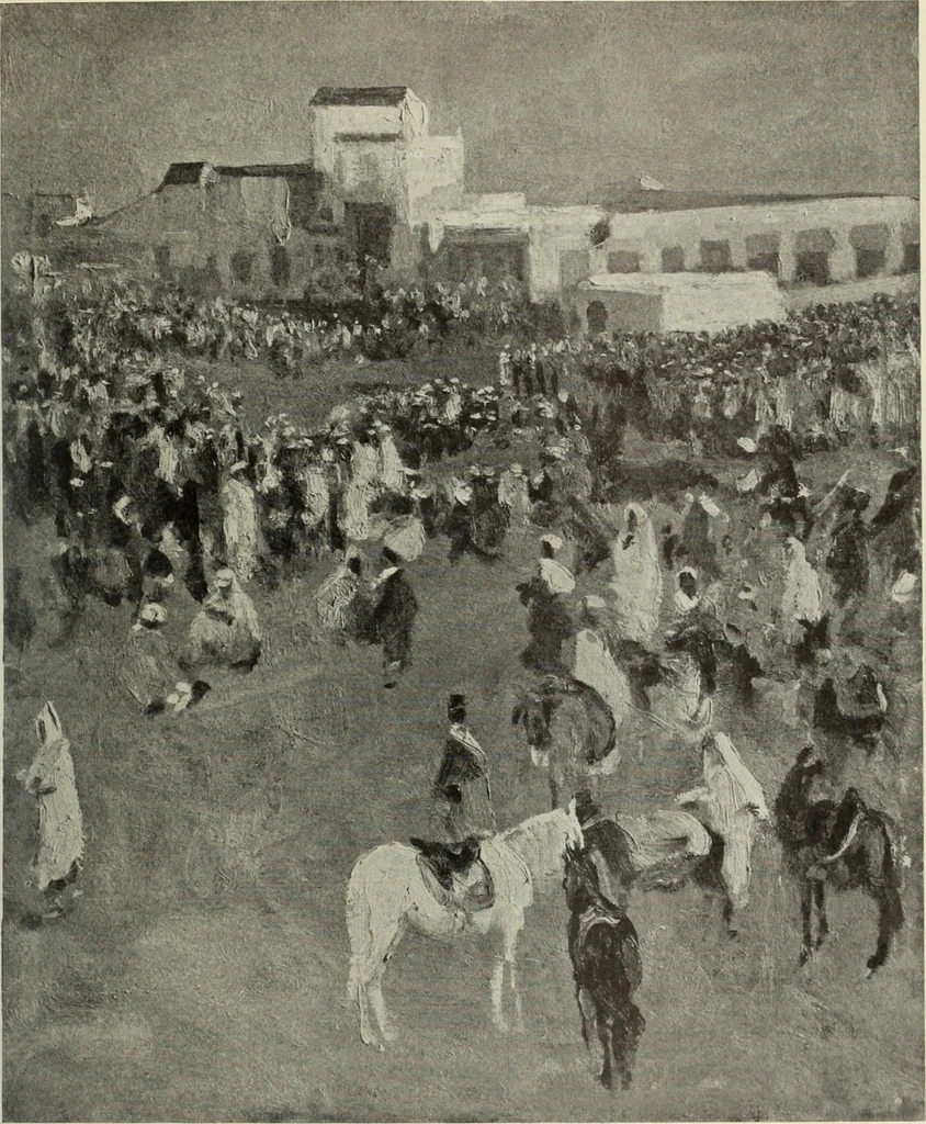 An illustration from International studio, 1897, leaf 118
