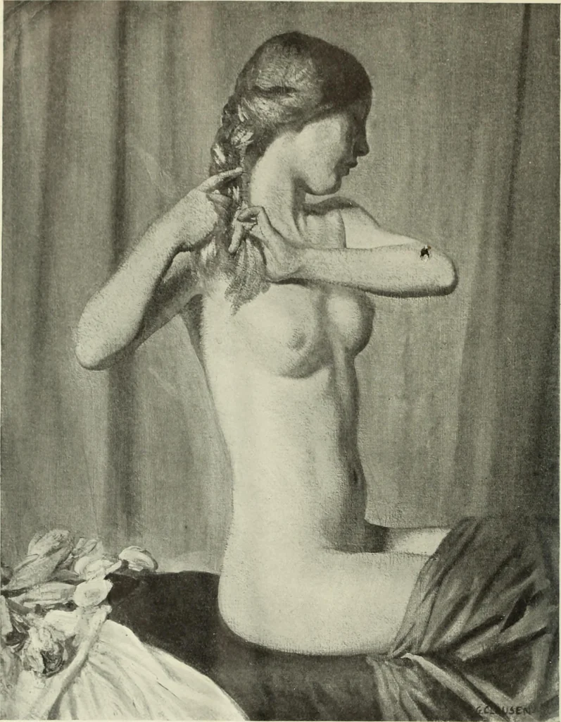 An illustration from International studio, 1897, leaf 129