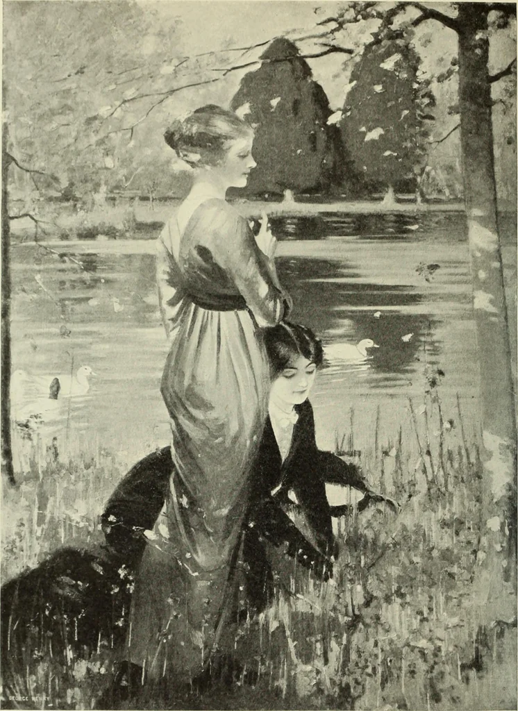 An illustration from International studio, 1897, leaf 135