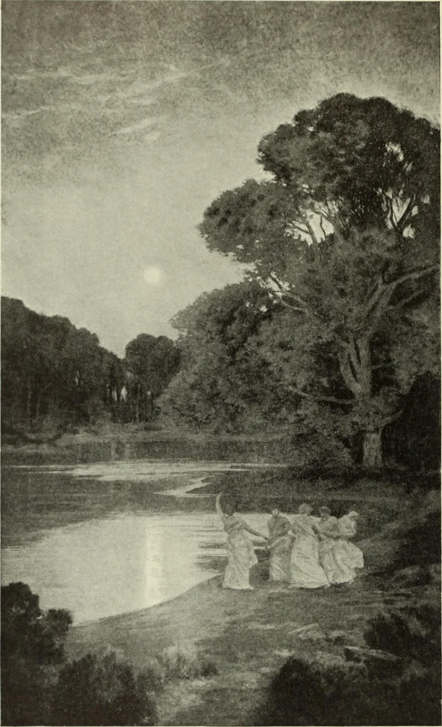 An illustration from International studio, 1897, leaf 153