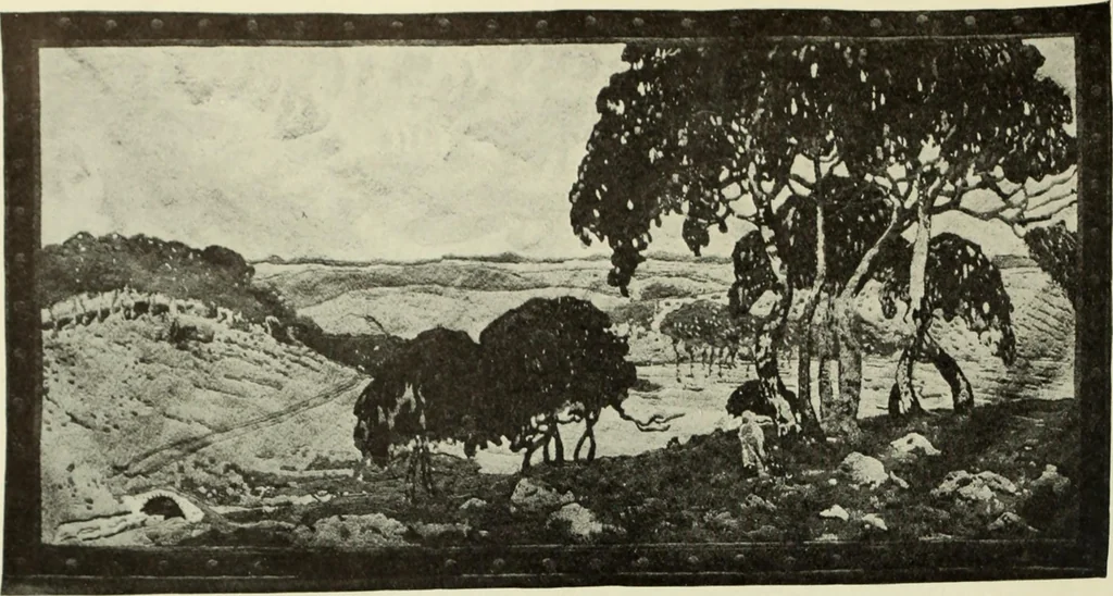 An illustration from International studio, 1897, leaf 157
