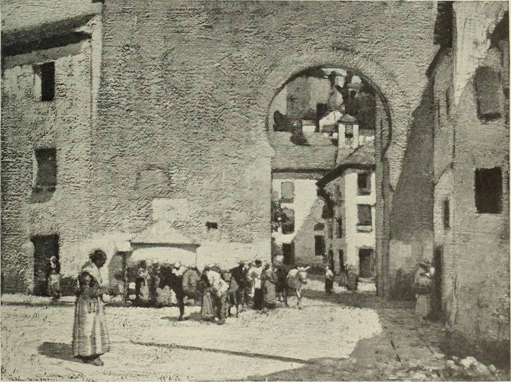 An illustration from International studio, 1897, leaf 164