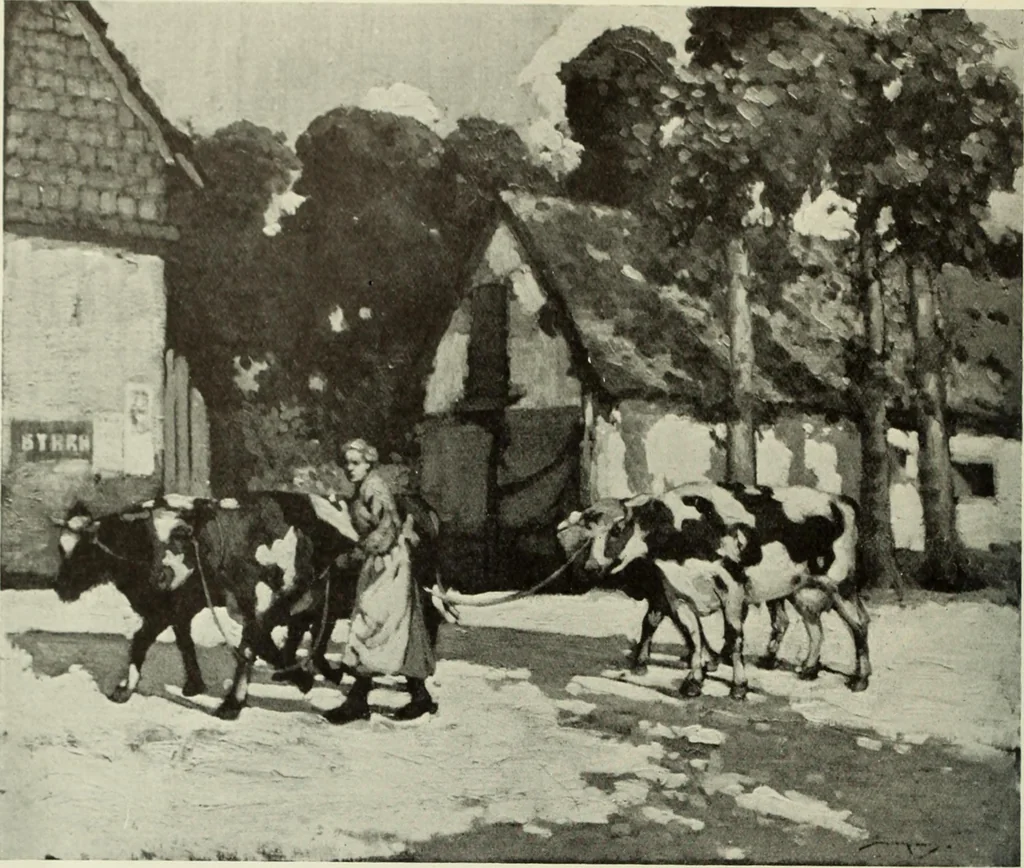 An illustration from International studio, 1897, leaf 165