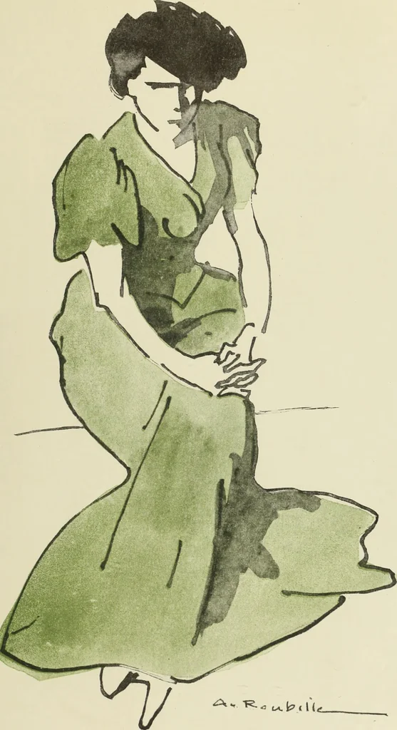 An illustration from International studio, 1897, leaf 172