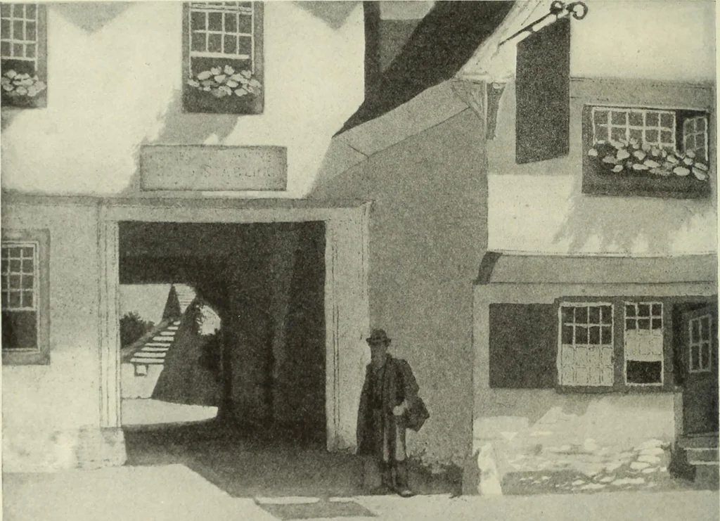 An illustration from International studio, 1897, leaf 197