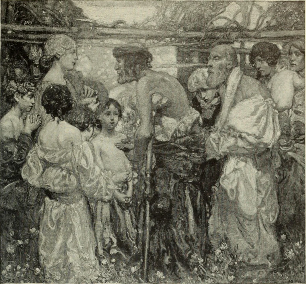 An illustration from International studio, 1897, leaf 204