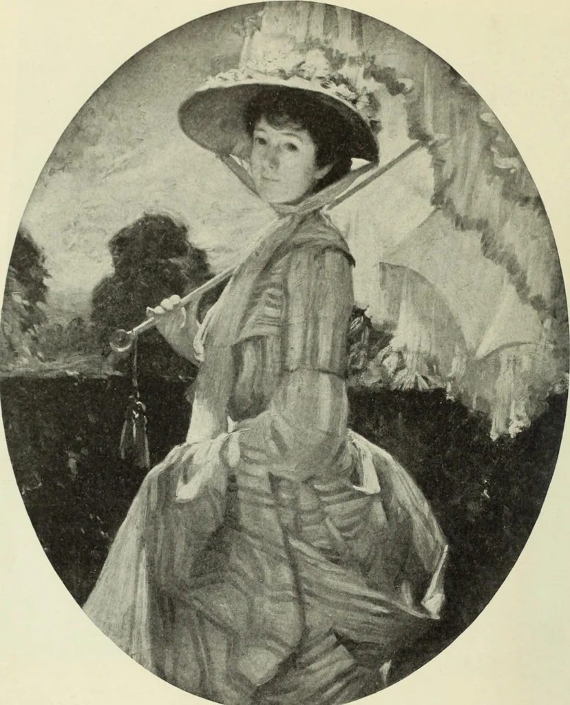An illustration from International studio, 1897, leaf 205