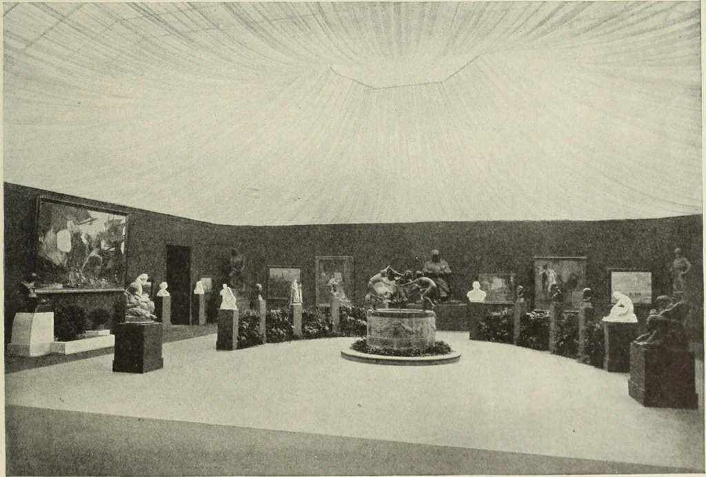 An illustration from International studio, 1897, leaf 206
