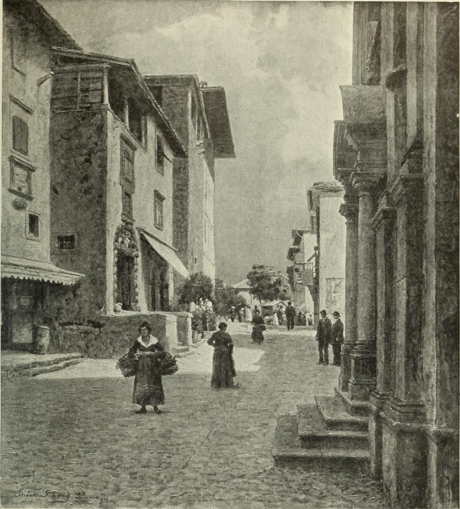 An illustration from International studio, 1897, leaf 212