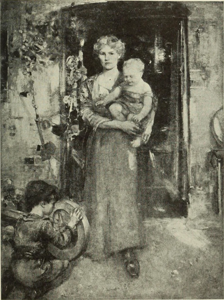 An illustration from International studio, 1897, leaf 244