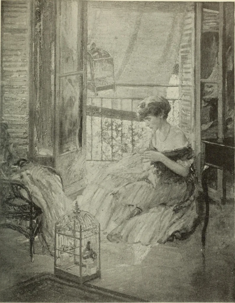 An illustration from International studio, 1897, leaf 252