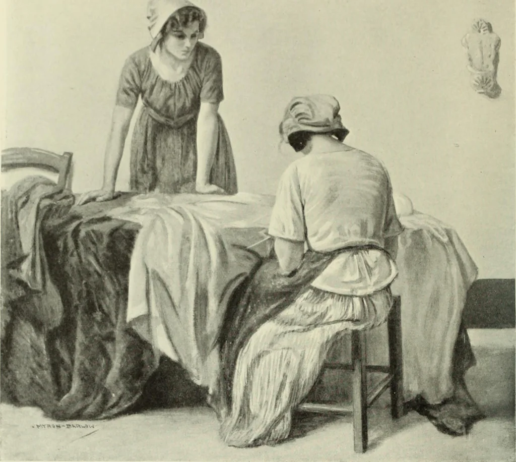 An illustration from International studio, 1897, leaf 253