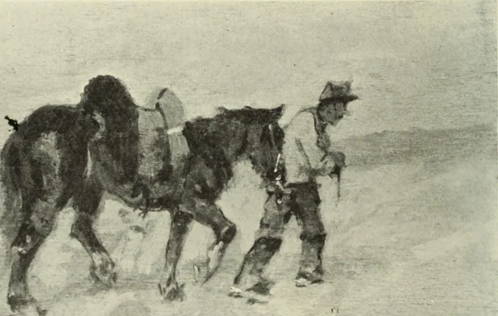 An illustration from International studio, 1897, leaf 261