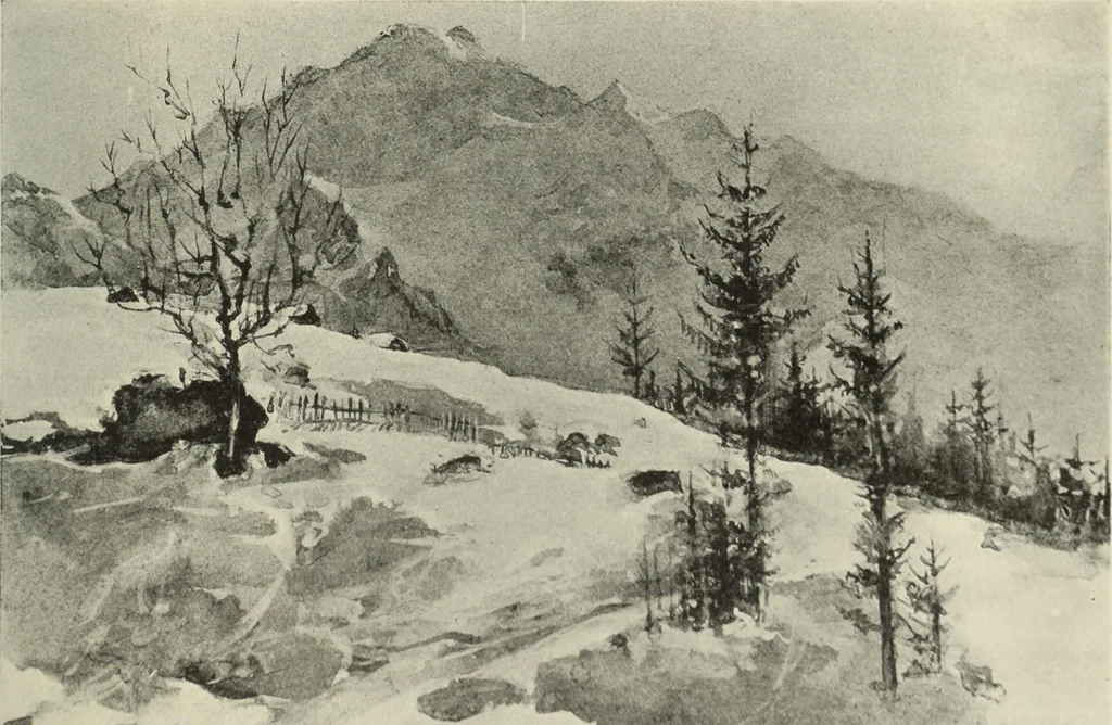 An illustration from International studio, 1897, leaf 332