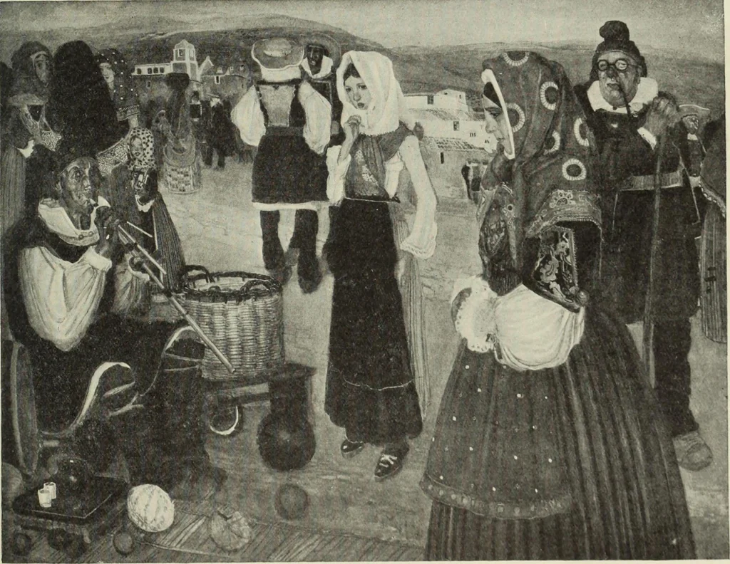 An illustration from International studio, 1897, leaf 344