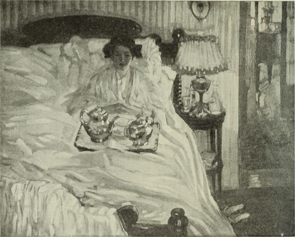 An illustration from International studio, 1897, leaf 355