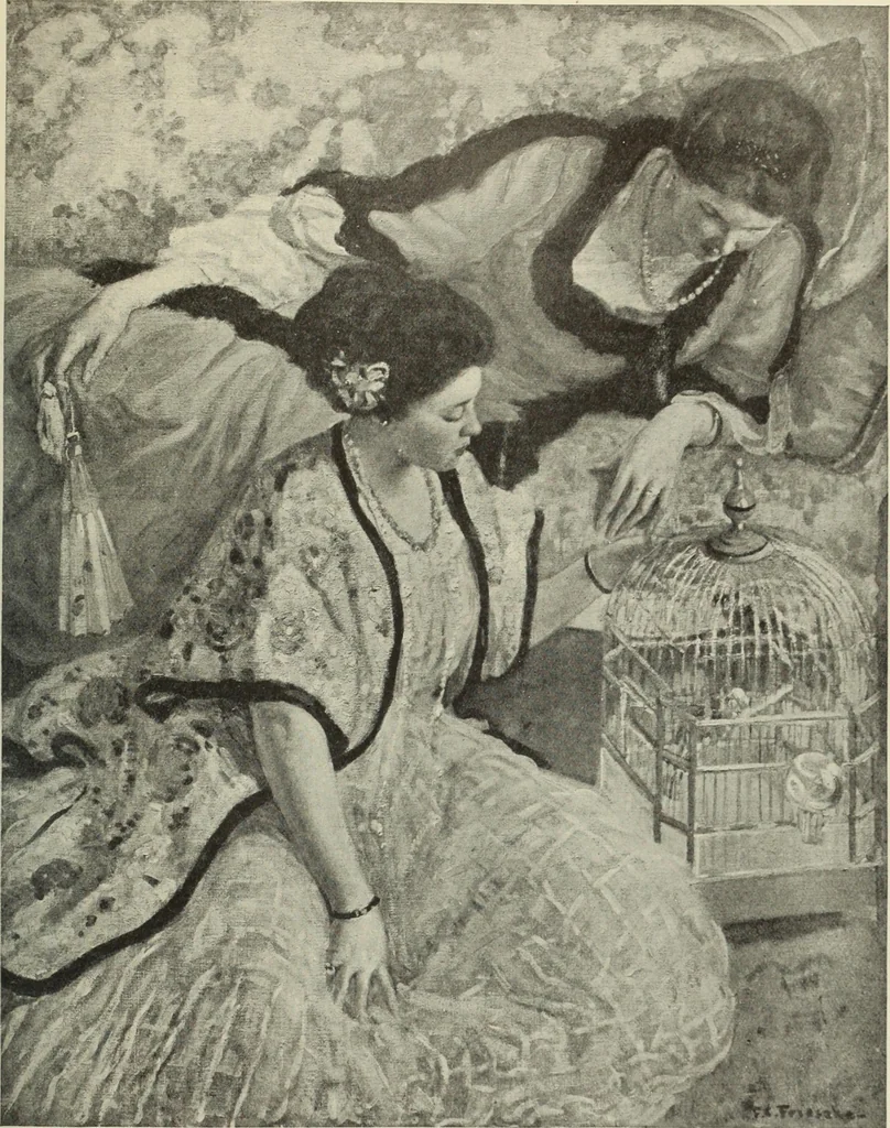 An illustration from International studio, 1897, leaf 356
