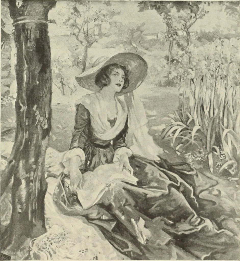 An illustration from International studio, 1897, leaf 388