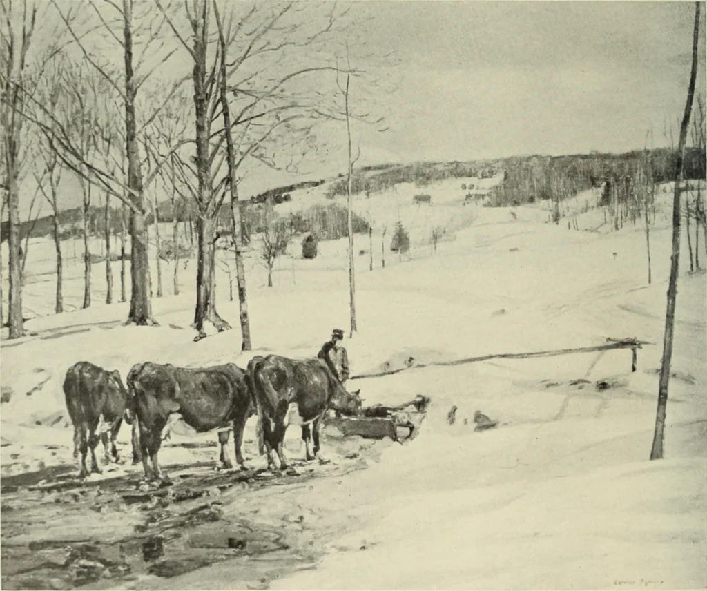 An illustration from International studio, 1897, leaf 391