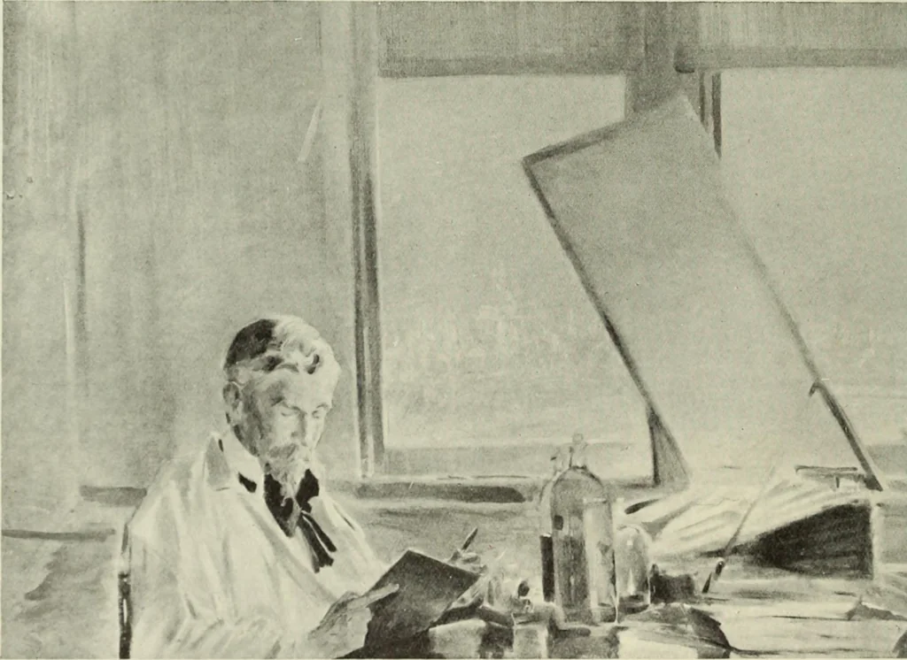 An illustration from International studio, 1897, leaf 393