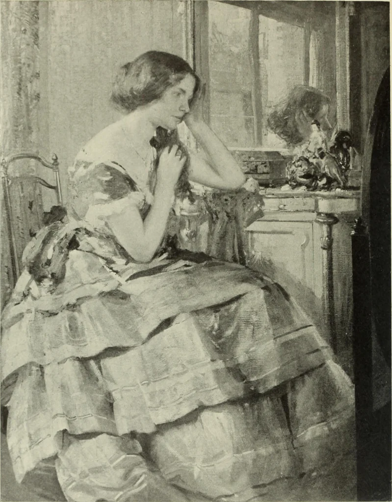 An illustration from International studio, 1897, leaf 395
