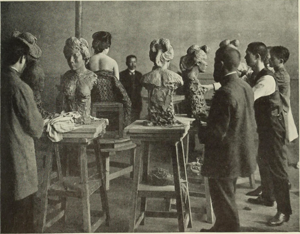 An illustration from International studio, 1897, leaf 420