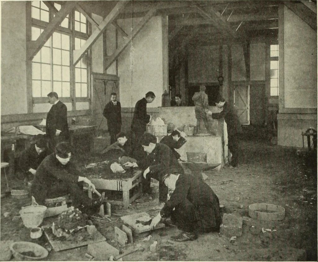 An illustration from International studio, 1897, leaf 421