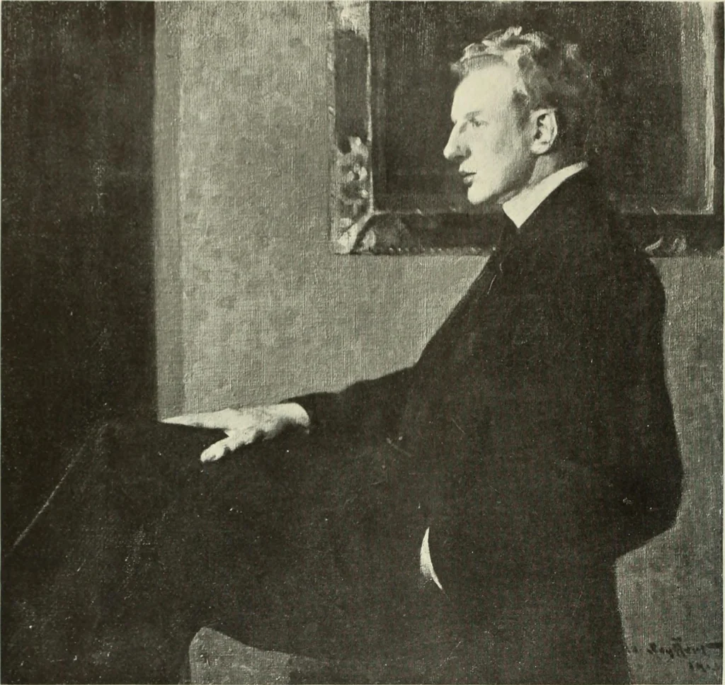 An illustration from International studio, 1897, leaf 91