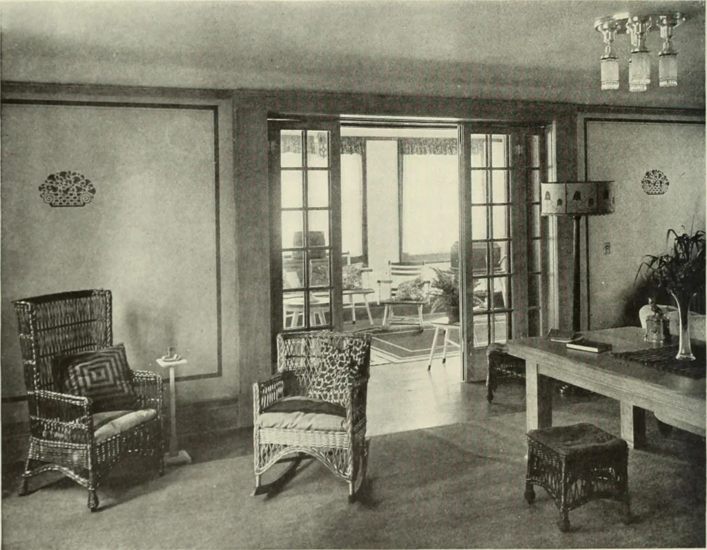 An illustration from International studio, 1897, leaf 93