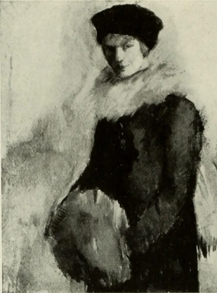 An illustration from International studio, 1897, leaf 101