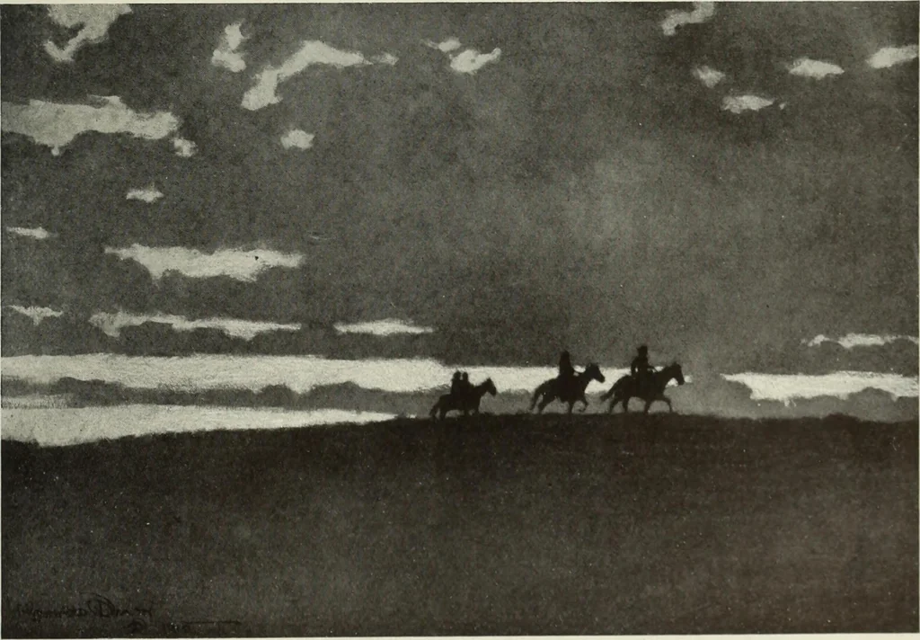 An illustration from International studio, 1897, leaf 108