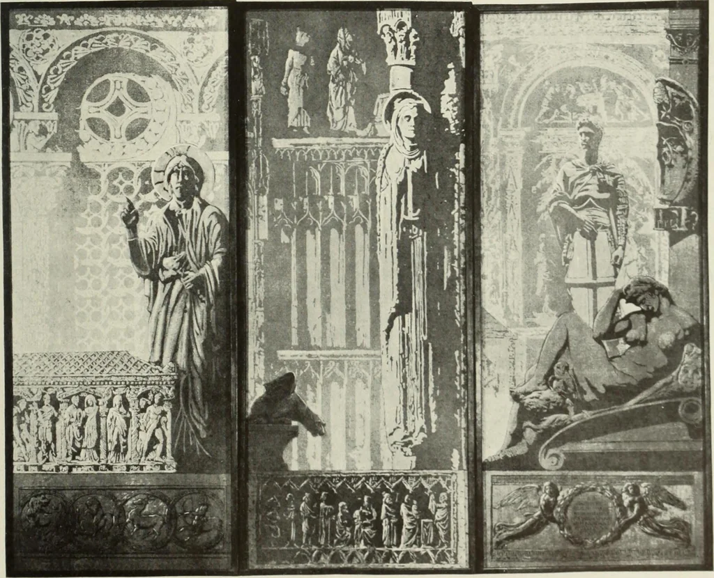 An illustration from International studio, 1897, leaf 110