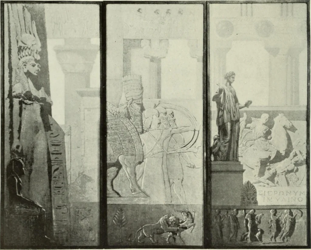 An illustration from International studio, 1897, leaf 111