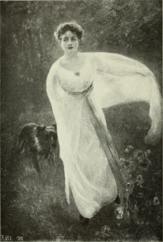 An illustration from International studio, 1897, leaf 127