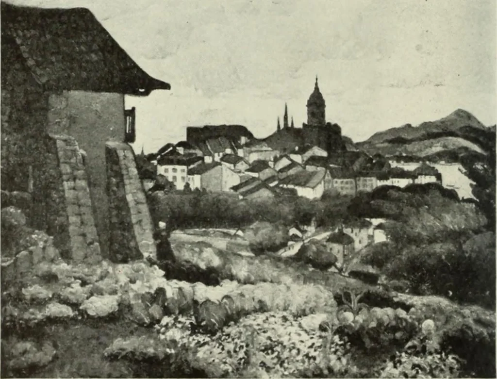 An illustration from International studio, 1897, leaf 135