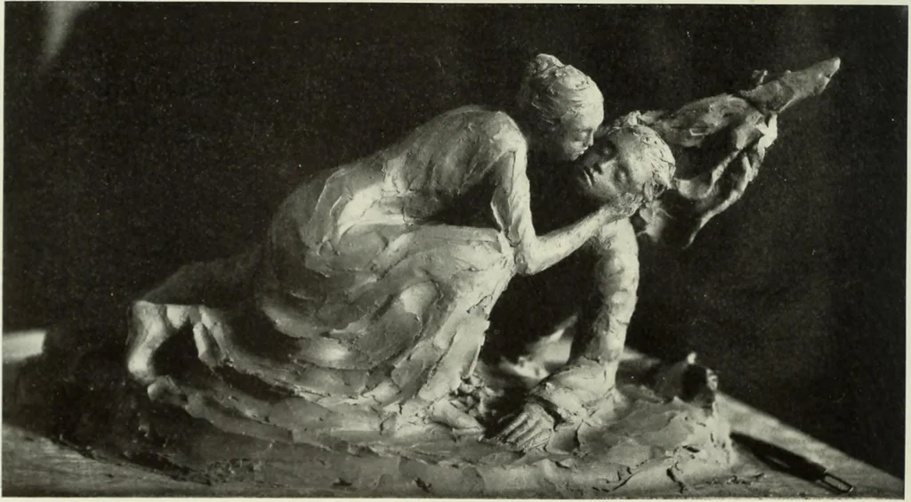 An illustration from International studio, 1897, leaf 137