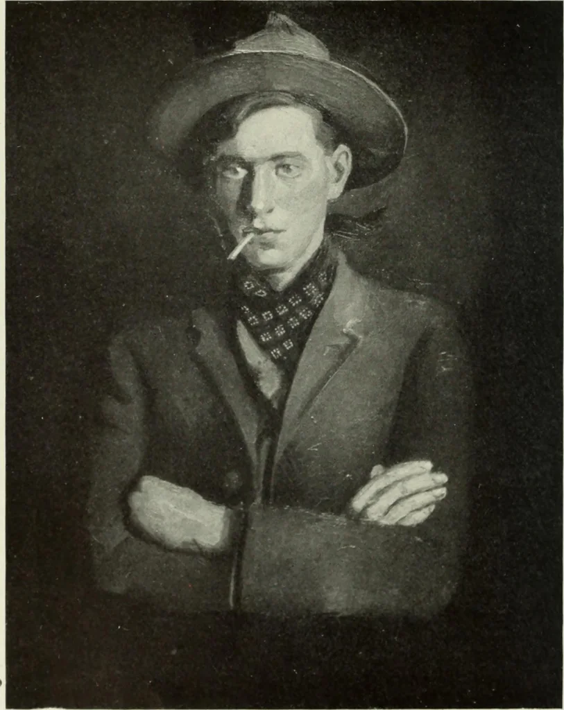 An illustration from International studio, 1897, leaf 143