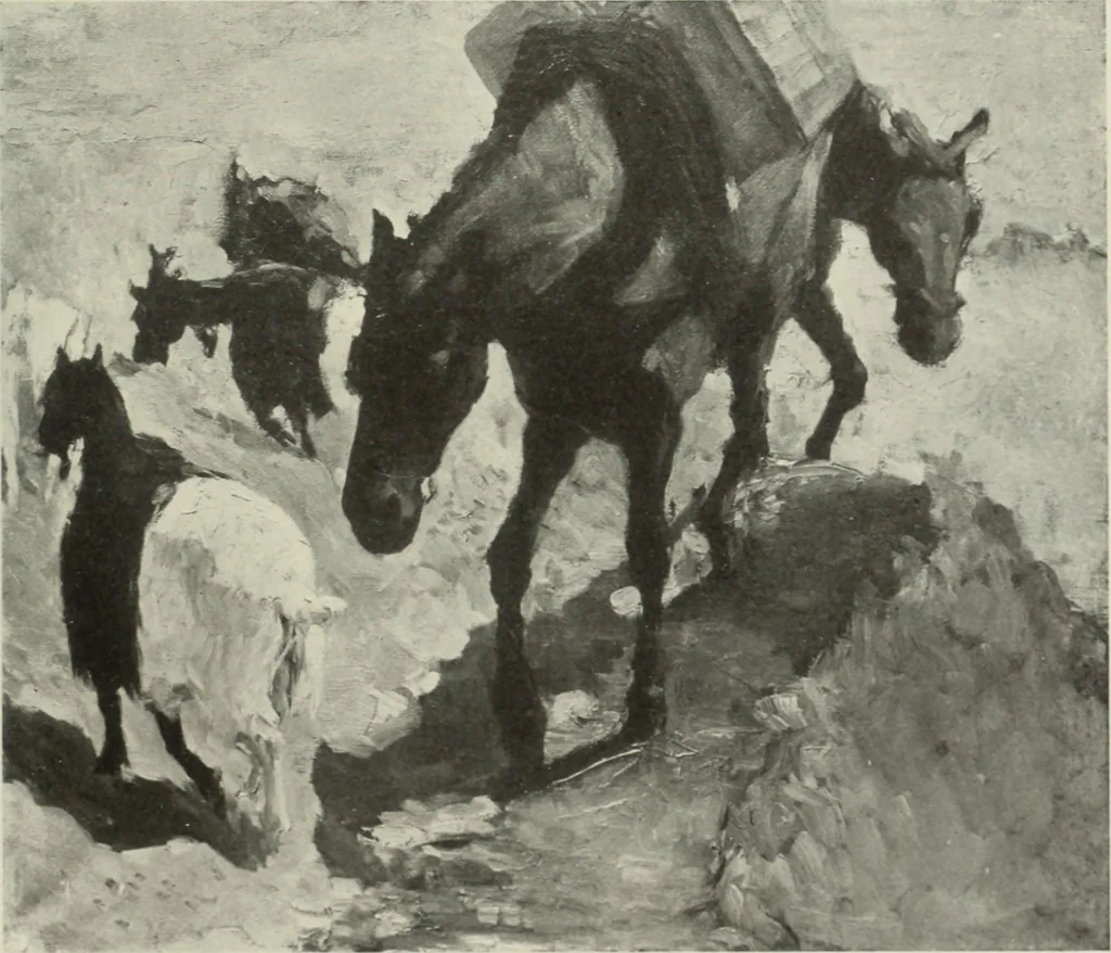 An illustration from International studio, 1897, leaf 144