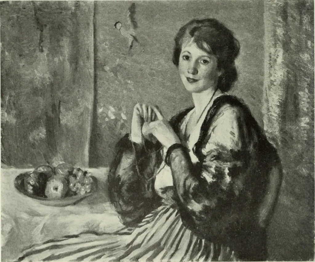 An illustration from International studio, 1897, leaf 147
