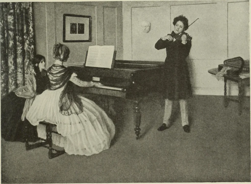 An illustration from International studio, 1897, leaf 150