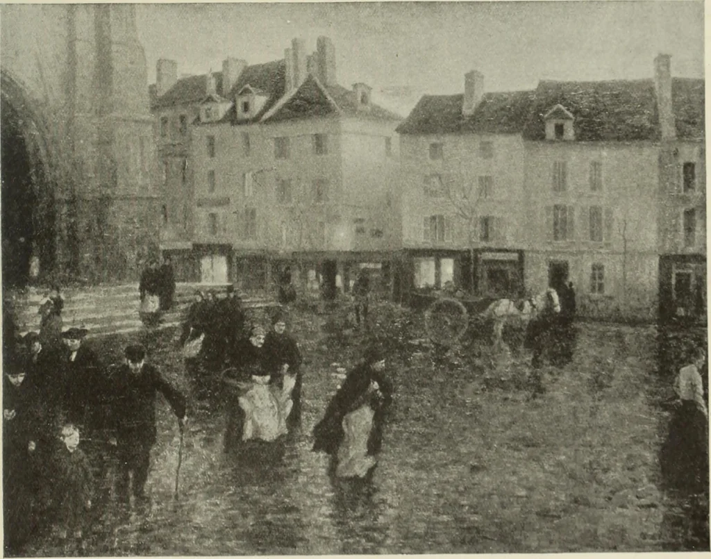 An illustration from International studio, 1897, leaf 154