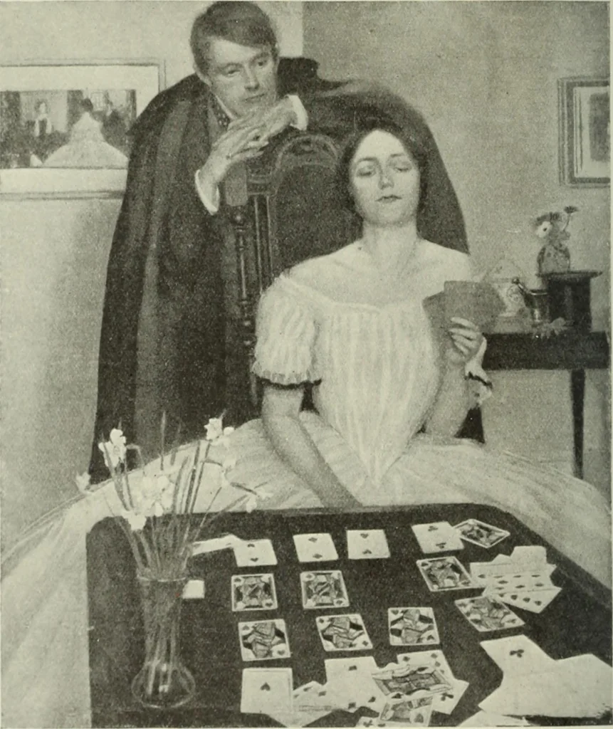 An illustration from International studio, 1897, leaf 157